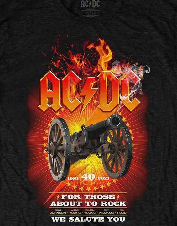 Produktbild AC/DC For Those About To Rock 40th TShirt (XL)