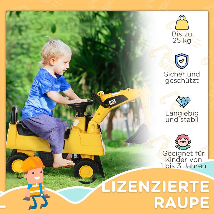 Produktbild Homcom Sitzbagger mit steuerbarer Schaufel
