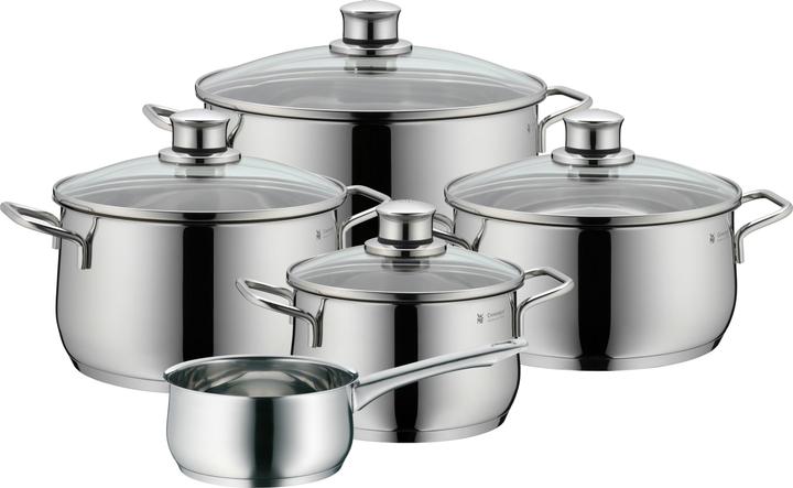 WMF Topfset (20 cm, Pan set + pot set, Stainless steel)