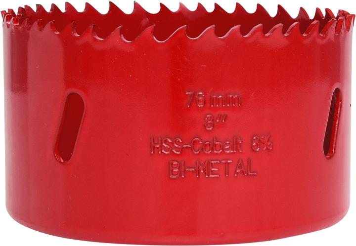 Actual product image KS Tools HSS bimetal hole saw (76 millimetres)