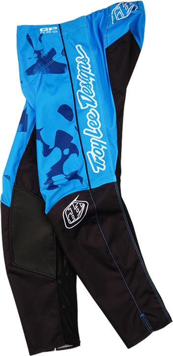 Troy Lee Designs GP Pro Pant, Blotted, bright blue, youth 28 (28)