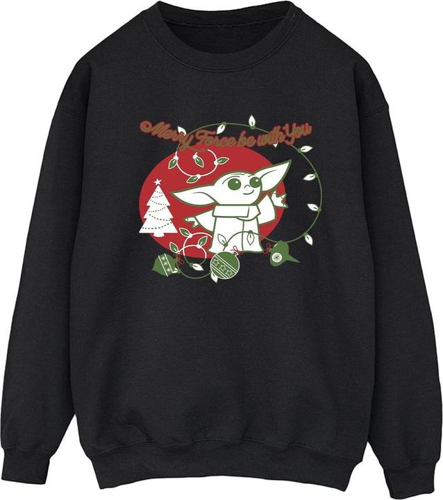 Star Wars Baby Yoda Force Be With You Sweatshirt (M)