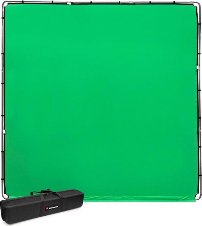 Produktbild Manfrotto LR83350 StudioLink Chroma Key Green Screen Kit 3x3m (300 cm, 300 cm)