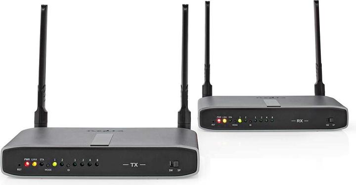 Produktbild Nedis Wireless HDMI ™ Übertrager | WLAN | 5.15 - 5.85 MHz | 100.0 m (Sichtlinie) | Maximale Auflösun (0.08 m, HDMI)