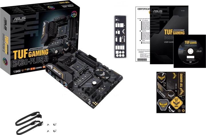 Image du produit ASUS TUF B450-PLUS GAMING II (AM4, AMD B450, ATX)