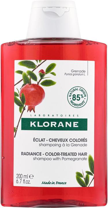 Produktbild Klorane Farbglanz Shampoo mit Granatapfel (200 ml, Flüssiges Shampoo)