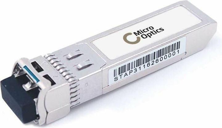 Actual product image MicroOptics QSFP+ 1310nm, SMF, 10 km, LC