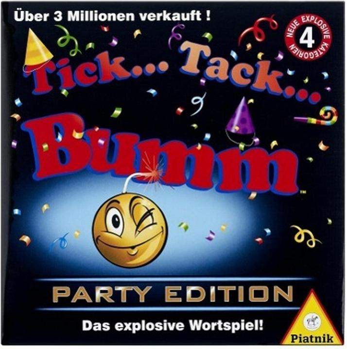 Actual product image Piatnik Tick Tack Bumm Party Edition (German)