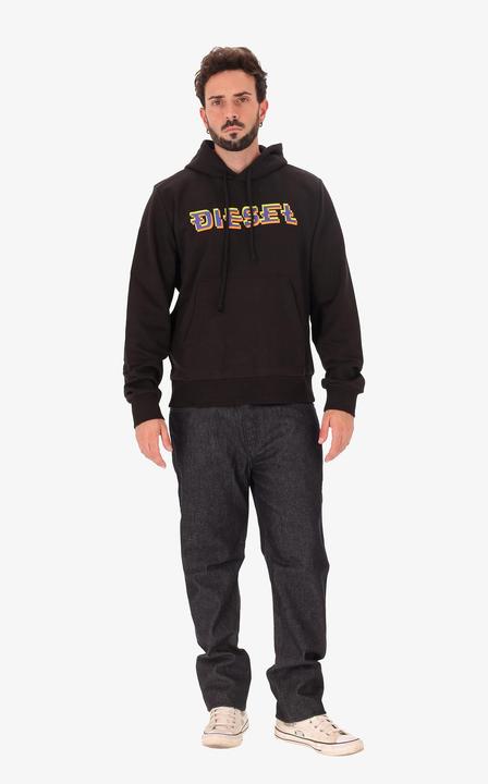 Actual product image Diesel Herren Sweatshirt Schattierung - Baumwolle & Polyester - Lässig (L)