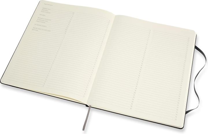 Actual product image Moleskine Professional Notebook XXL, Hard Cover, Black (Special ruling, Hardcover)
