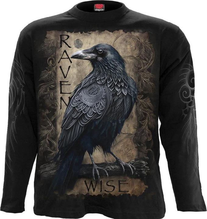 Produktbild Spiral Raven Wise TShirt Langärmlig (L)