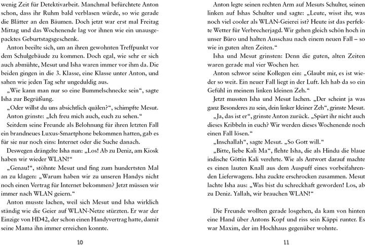 Actual product image Die Hochhaus-Detektive Bd02 - Achtung, Handyfalle! (German, Johanna Lindemann, Elli brother, 2023)