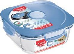 Maped PICNIK Mikrowellendose CONCEPT, aus Glas, 1,2 L, grau
