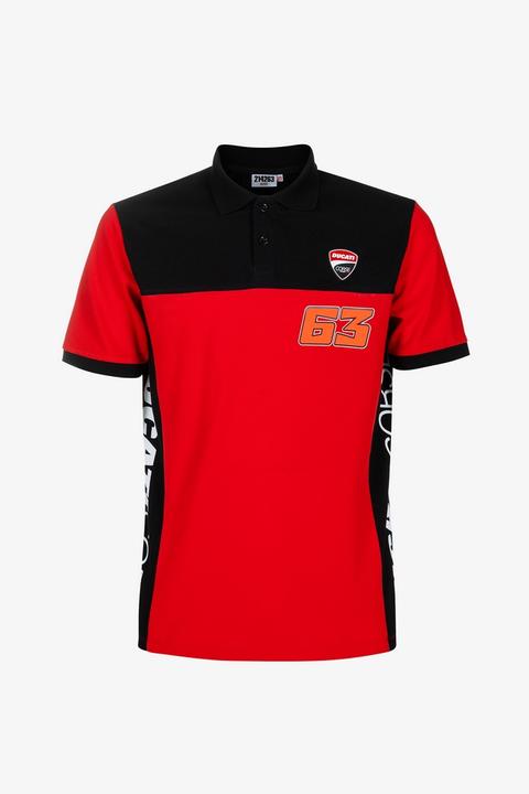 VR46 Polo 24 Dual Ducati Bagnaia Red (S)