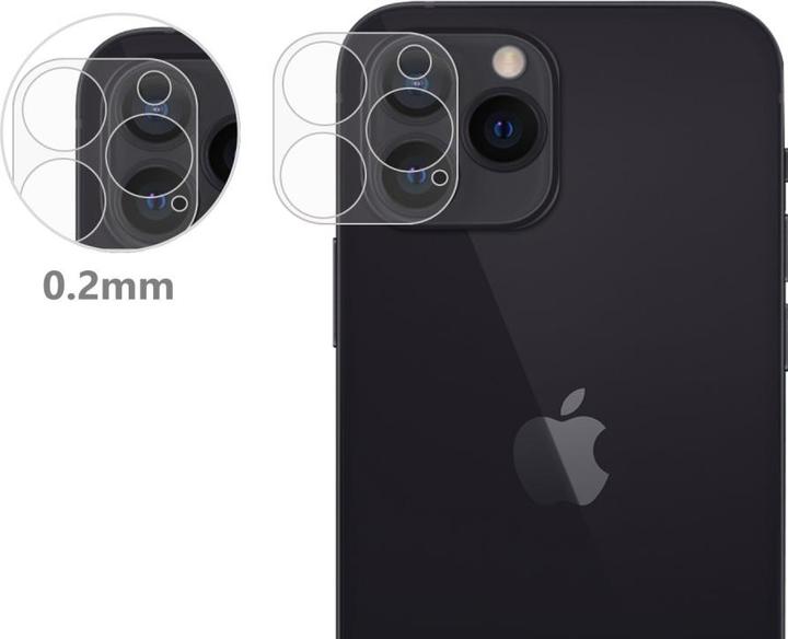 Actual product image Ueli Express iPhone 13 Pro Max camera armoured glass (1 Piece, Apple iPhone 13 Pro Max)