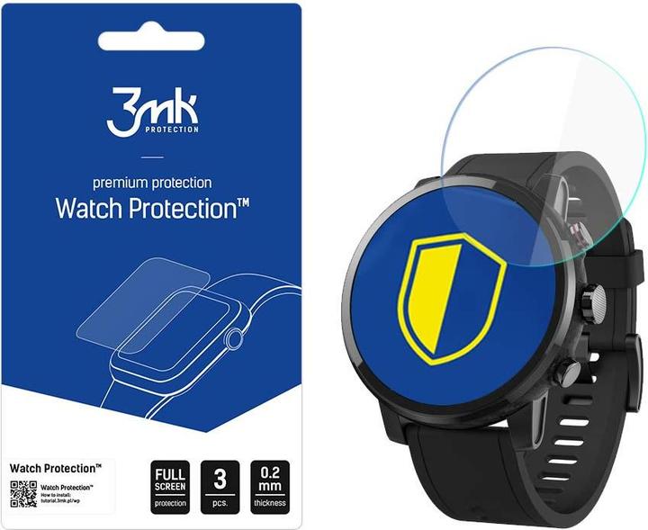 Actual product image 3MK Folia ARC Watch Xiaomi Amazfit Stratos Plus Folia Fullscreen