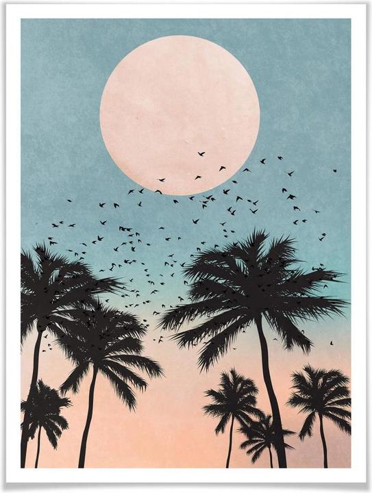 Image du produit Trenddeko Coucher de soleil (30 x 40 cm)