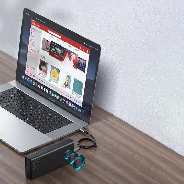 Immagine prodotto Baseus Serie Xiaobai (30000 mAh, 65 W, 111 Wh)
