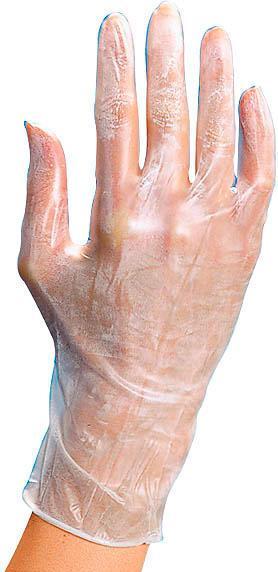 Produktbild MyBrand Einmalhandschuhe Vinyl weiss Gr.S (S)