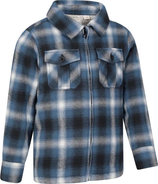 Produktbild Mountain Warehouse Stream Hemdjacke Durchgehender Reissverschluss (128)