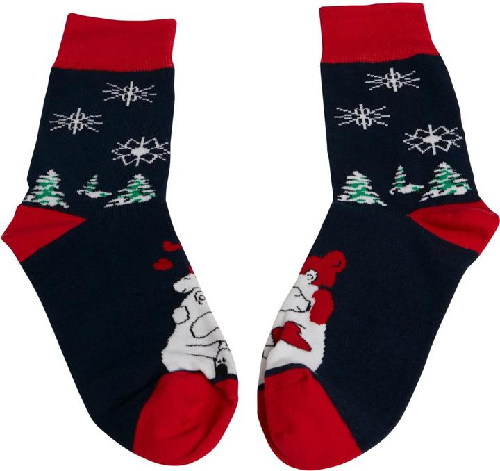 Produktbild Urban Classics Christmas Socks Set Icebear (3er Pack, 39 - 42)