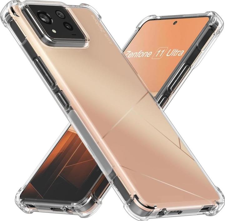 Screenguard Asus Zenfone 11 Ultra Housse Crystal Soft Airbag Bumper (Asus Zenfone 11 Ultra)