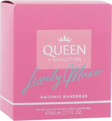 Actual product image Antonio Banderas Queen of Seduction Lively Muse (Eau de toilette, 80 ml)