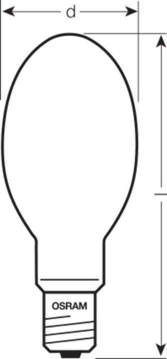 Produktbild Osram Vialox (E40, 100 W, 10400 lm, 1 x, F)