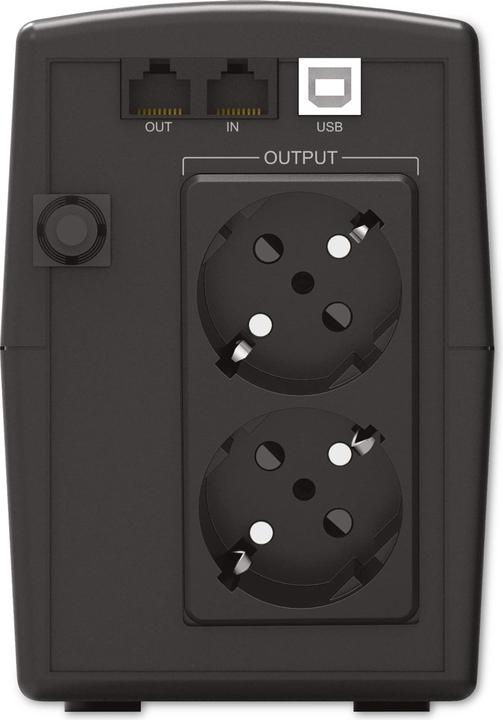 Produktbild Powerwalker USV VI 800 STL Schuko Line Interact (800 VA, 480 W, Line-Interaktiv USV)
