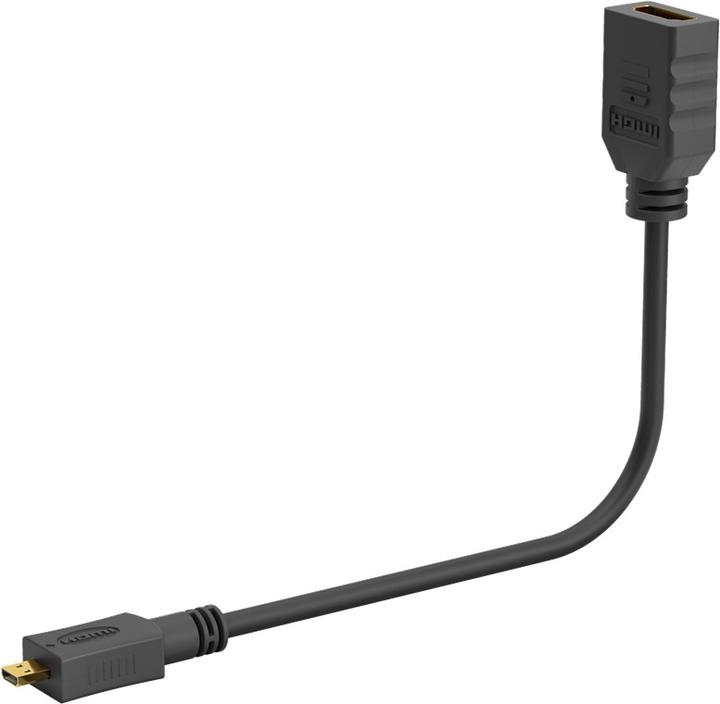 Actual product image Goobay Micro HDMI D – HDMI Buchse (0.15 m, HDMI)
