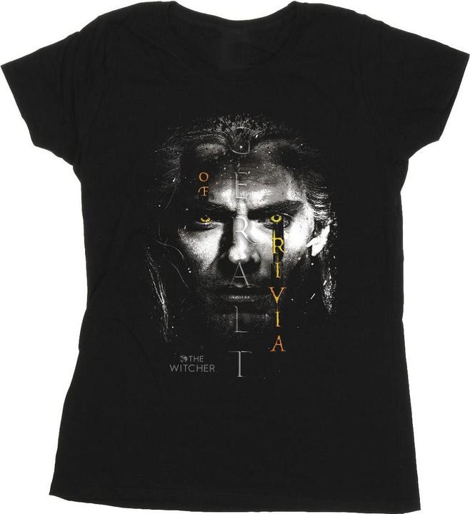 Netflix The Witcher Geralt Glowing Eyes TShirt (L)