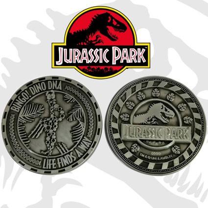 Actual product image Fanattik JURASSIC PARK - DNA - Pièce de collection édition limitée