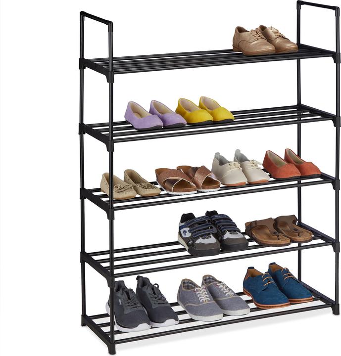 Productafbeelding Relaxdays Schoenenrek (90,5 x 30,5 x 114,5 cm)