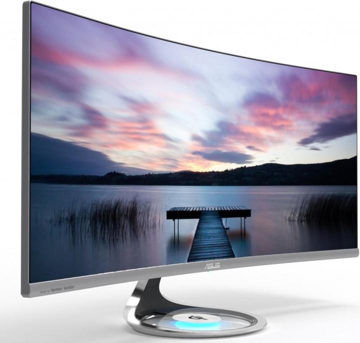 Actual product image ASUS Mx34vq (3440 x 1440 pixels, 34")
