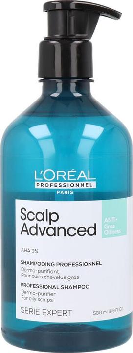 Actual product image L'Oréal Professionnel LP SE Scalp A-Oily Shp R 500ml Pure Ress (500 ml, Liquid shampoo)