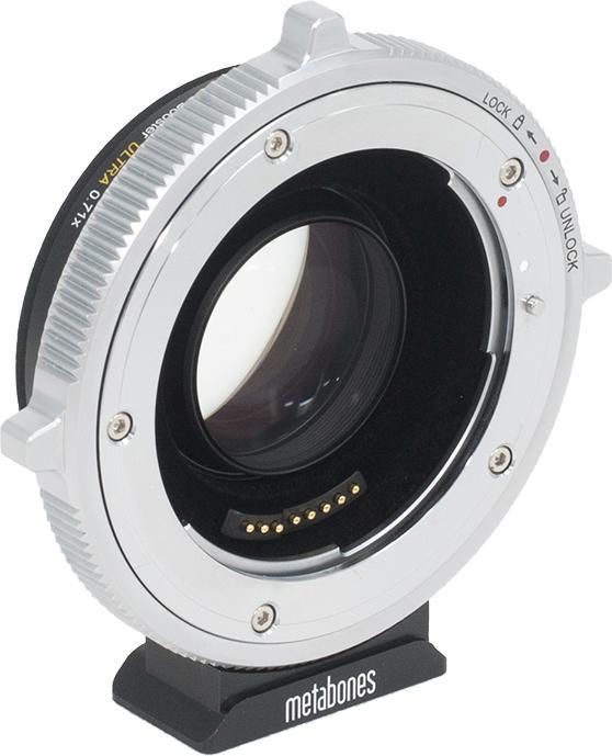 Produktbild Metabones MB SPEF-E-BT3, Canon EF, Sony E, Sort, Sølv, A9, A7RIII, A7RII, A7R, A7SII, A7S, A7II, A7