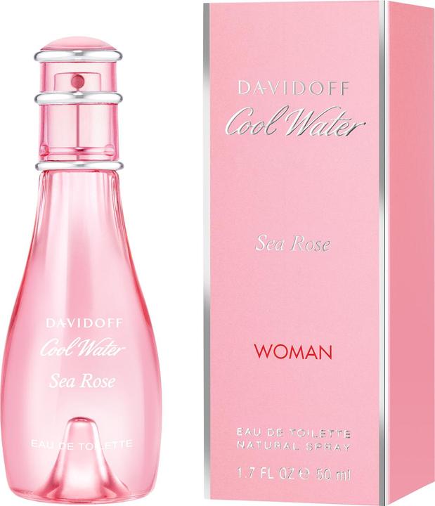 Actual product image Davidoff Cool Water Sea Rose (Eau de toilette, 50 ml)