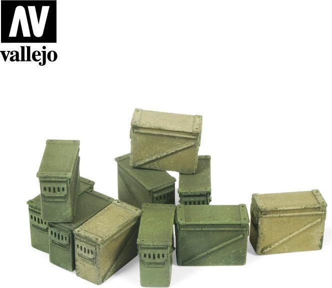 Image du produit Vallejo Grandes boîtes à munitions 12,7 mm (SC221)