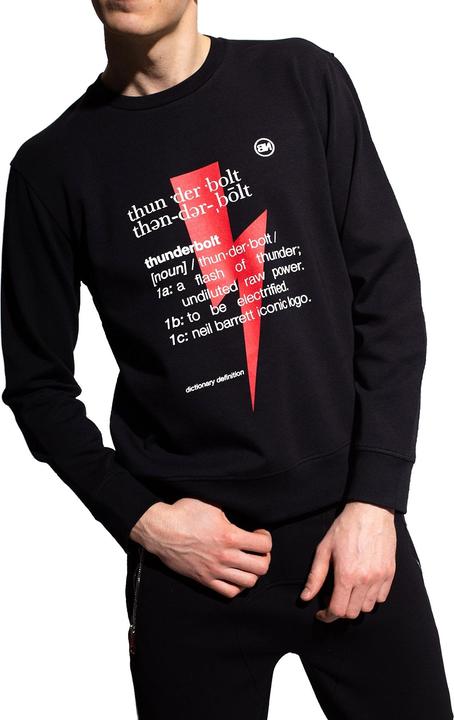 Actual product image Neil Barrett Logo Sweatshirt (M)