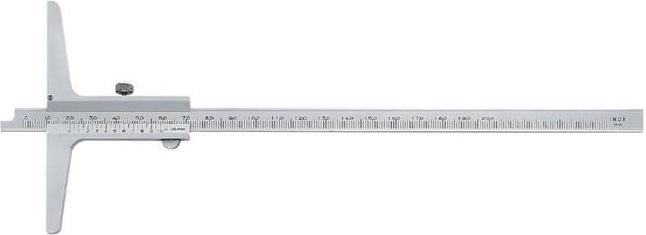 Neriox Depth gauge 300 mm straight measuring rod (30 cm)