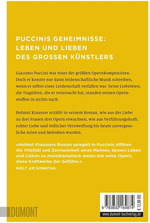 Produktbild Die kleinen Gärten des Maestro Puccini (Deutsch, Helmut Krausser, 2019)