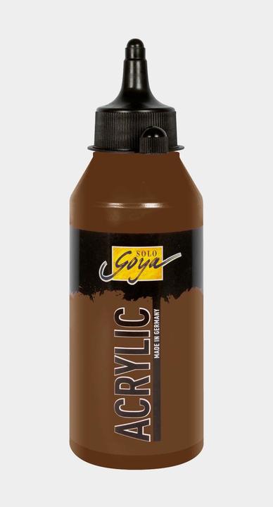 Actual product image Solo Goya Acrylic (Umber, 250 ml)