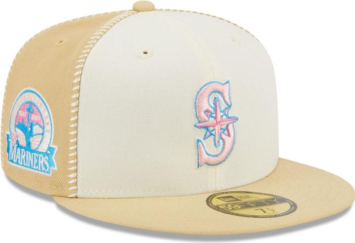 New Era 59Fifty Cap - SEAM STITCH Seattle Mariners - 7 1/8 (7 1/8)