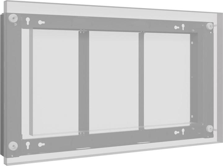 Image du produit Hagor WH OH46 wall mount for SAMSUNG OH46 series landscape and portrait format possible highly weath (Mur, 46", 36 kg)