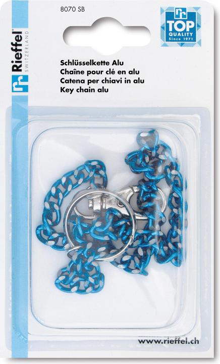 Rieffel Schlüsselkette aus Aluminium 8070 SB