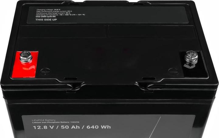 Image du produit GreenCell Batterie LiFePO4 pour camping-cars et bateaux photovoltaïques - 50Ah - 12.8V - 640Wh (12.80 V, 50 Ah)