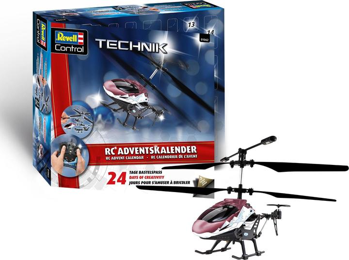 Actual product image Revell Advent Calendar RC Helicopter 2025