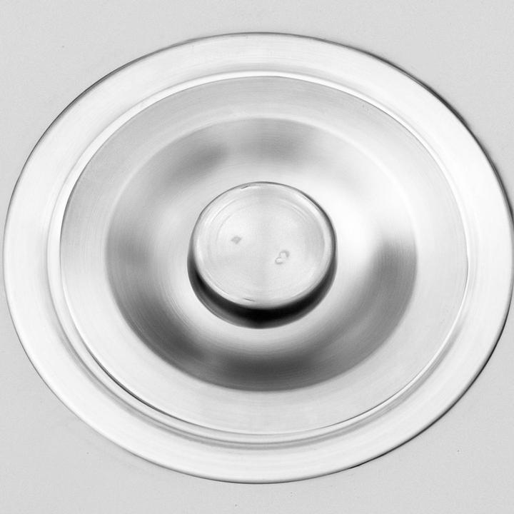 Actual product image Royal Catering Spültisch Spülbecken Edelstahlspüle Gastrospüle mit Regal 140 x 70 cm (Fitted sink with draining board, 25 cm, 70 cm)