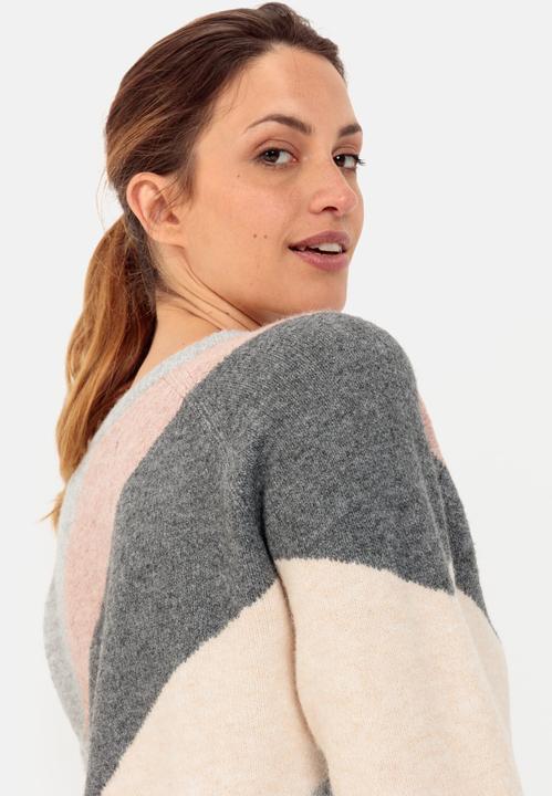 Image du produit Camel Active Pull en maille intarsia avec col rond (XL)