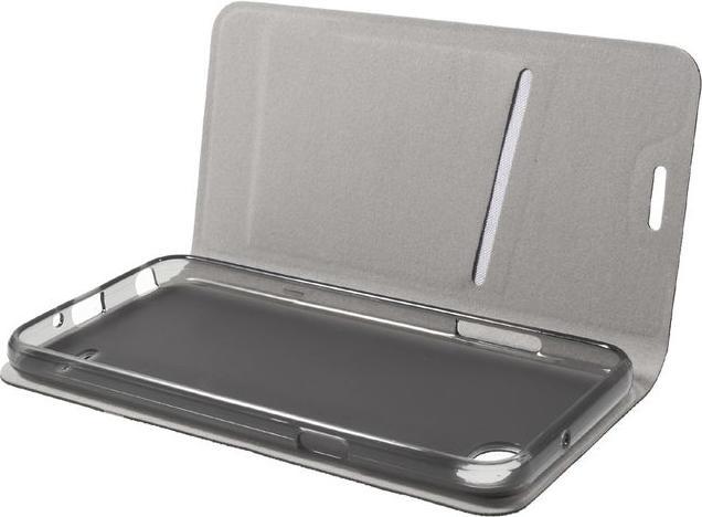 Image du produit MU Classic Housse en cuir avec lame en acier cousue (LG Q6, LG Q6+)